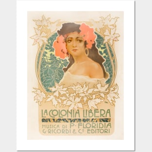 La Colonia Libera, 1903 Posters and Art